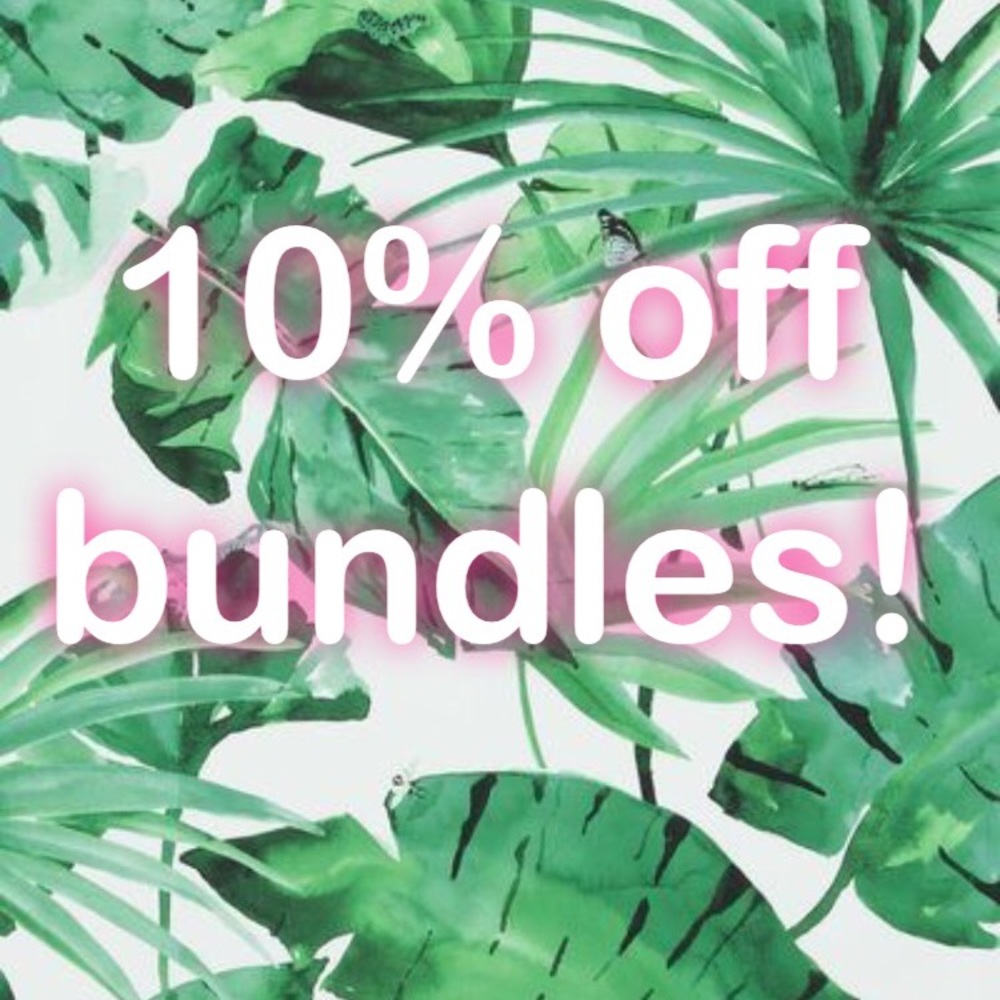 10% off bundles!